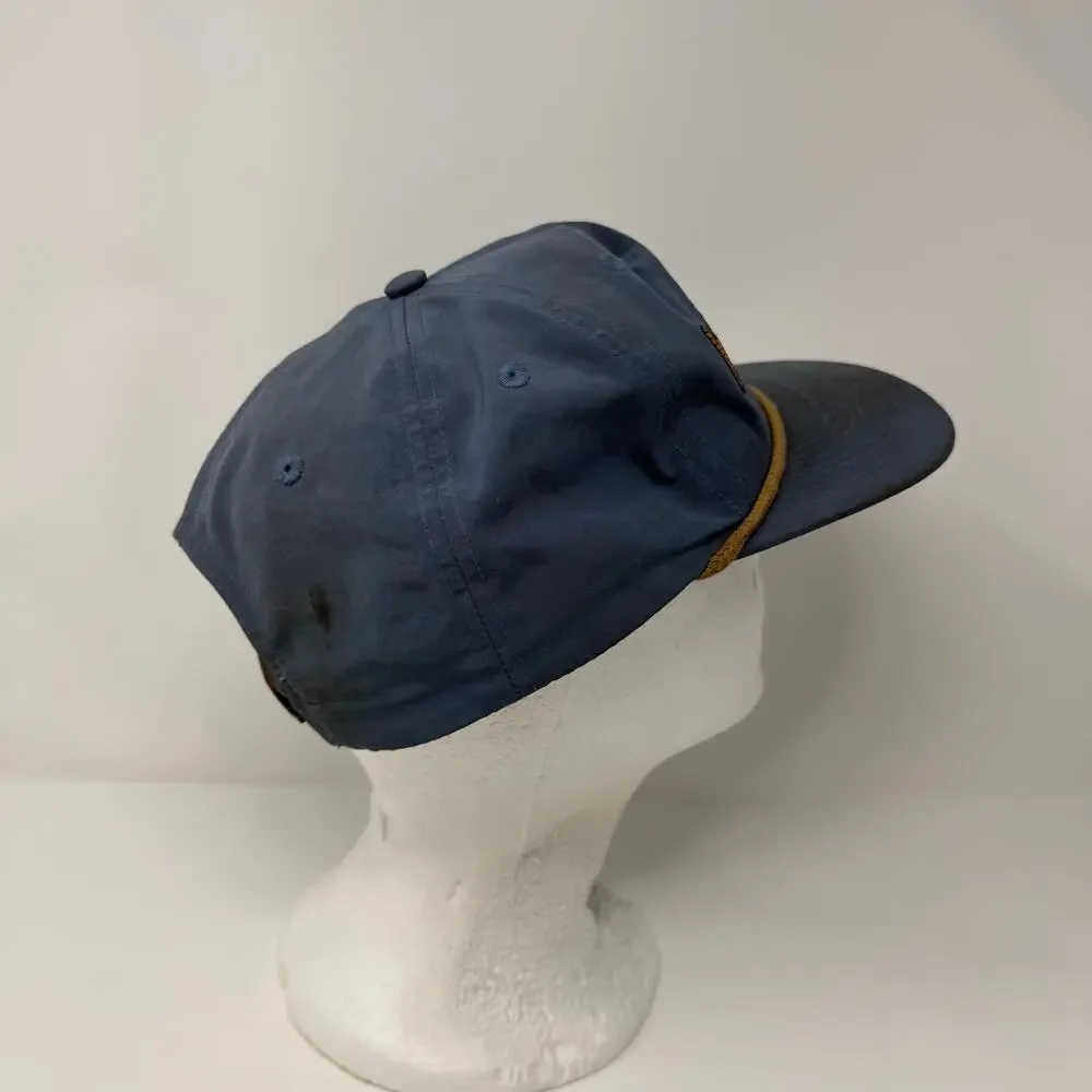 Duck Camp Redfish Rope Snapback Fishing Hat Blue